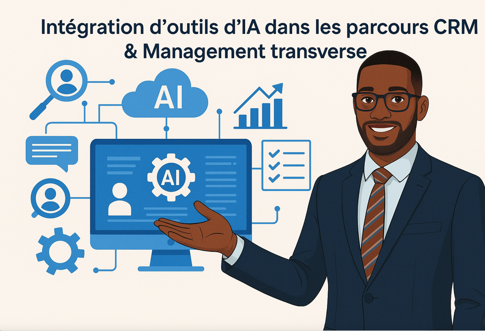 Intégration d’outils d’IA dans les parcours CRM & Management transverse – Inetum
