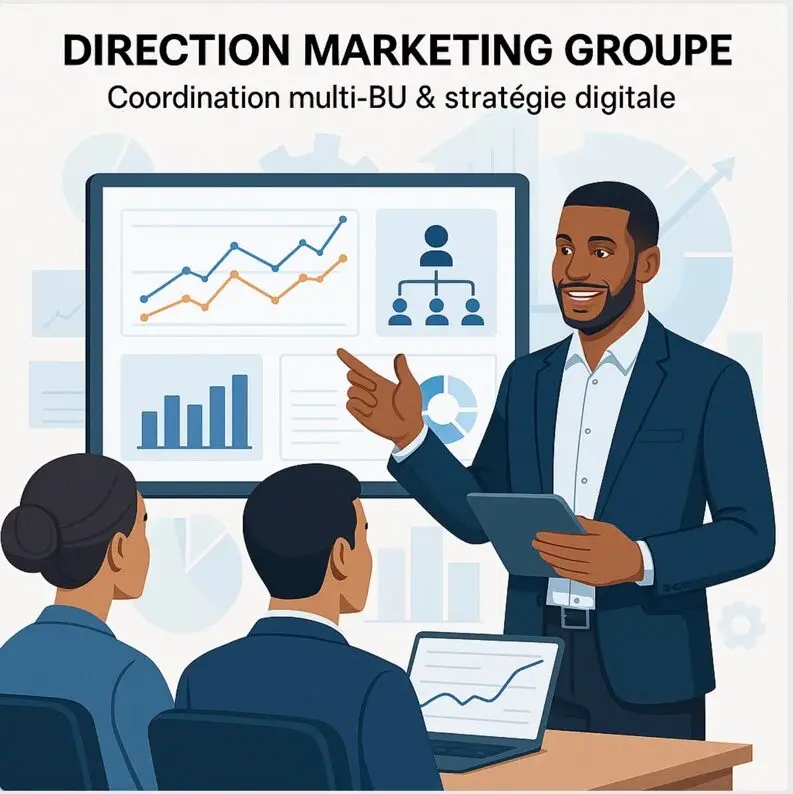 Direction Marketing Groupe – Coordination multi-BU & stratégie digitale (Groupe Metin)
